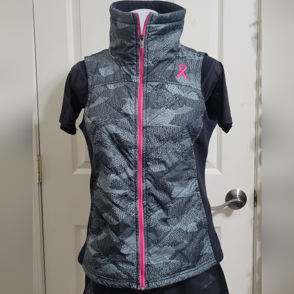 Breast Cancer Awareness Columbia Camo Vest
